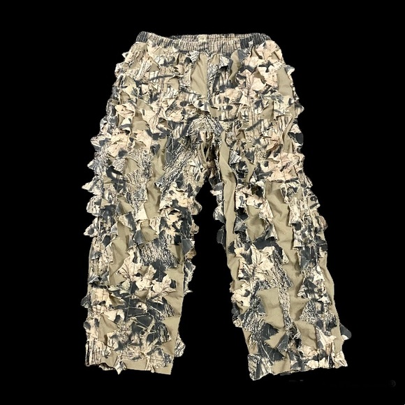 Cabela's Pants Cabelas Pants Size Large Camo Leafy 3d Hunting Poshmark